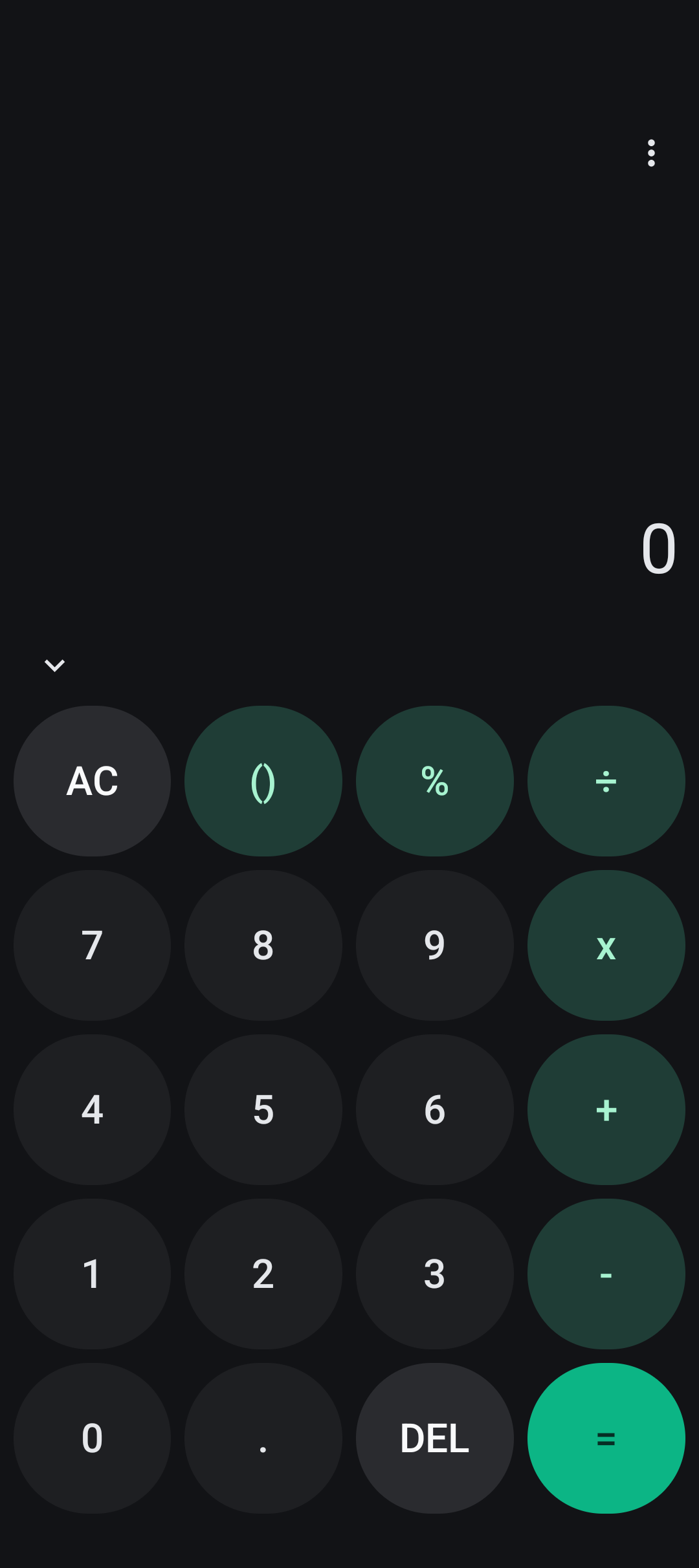 Calculator stealth mode