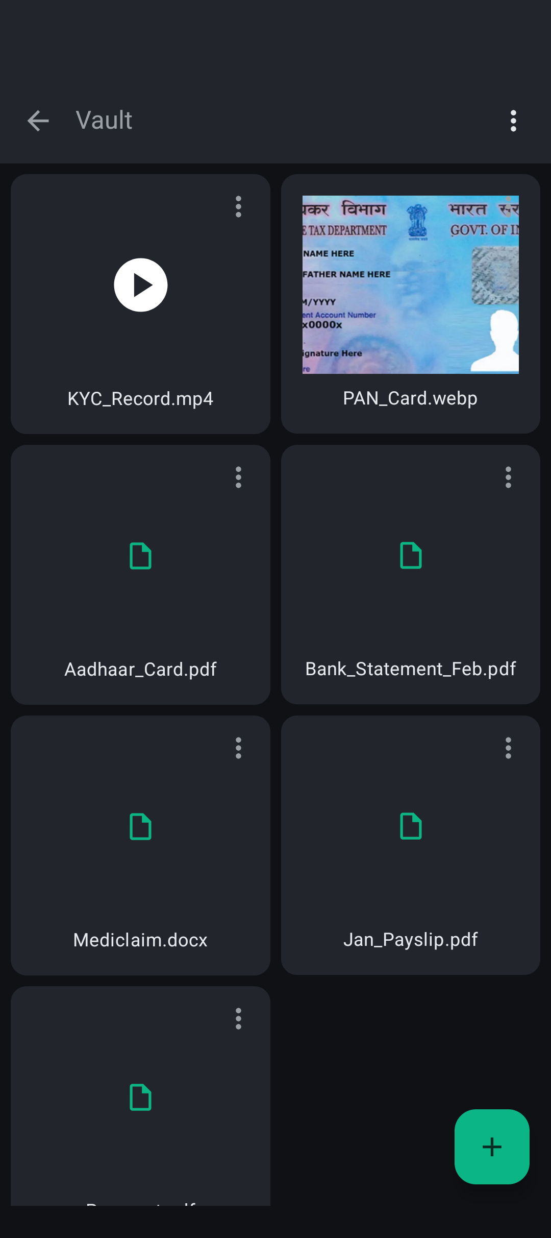 Lockify Vault
